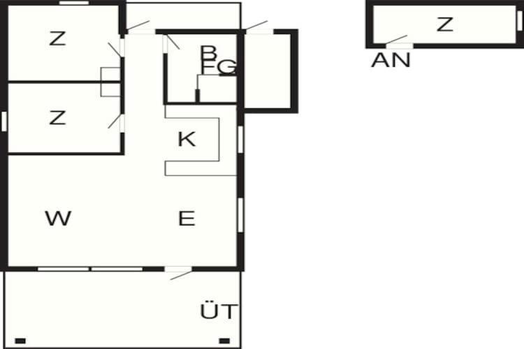 Two-Bedroom Holiday Home In Skibby 1 Екстериор снимка
